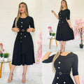 Vestido estilo MIDI