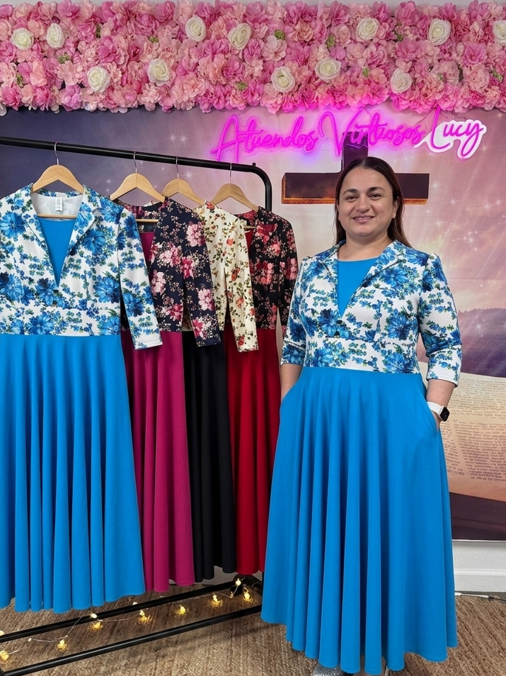 Vestido/ Chaleco pegado