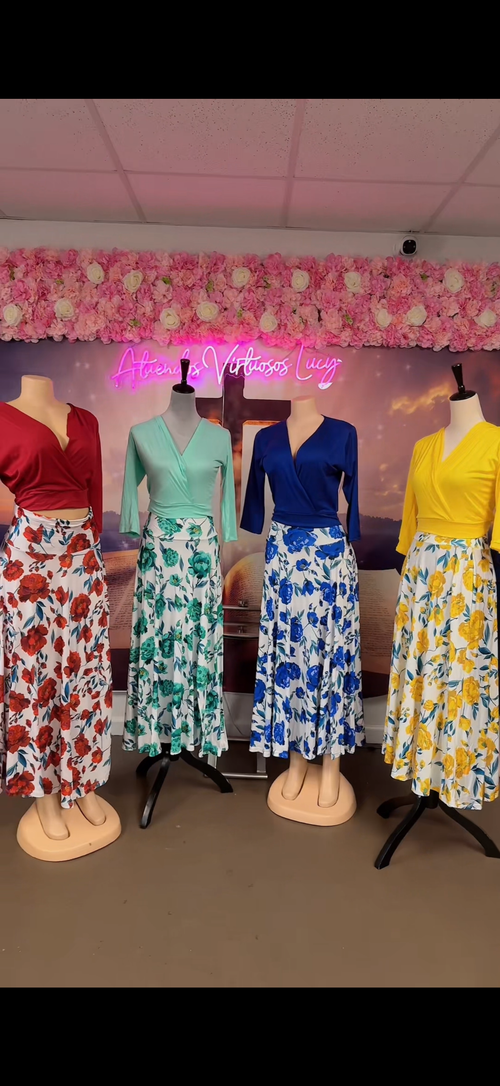 Set Falda y blusa: Elegante  y versátil
