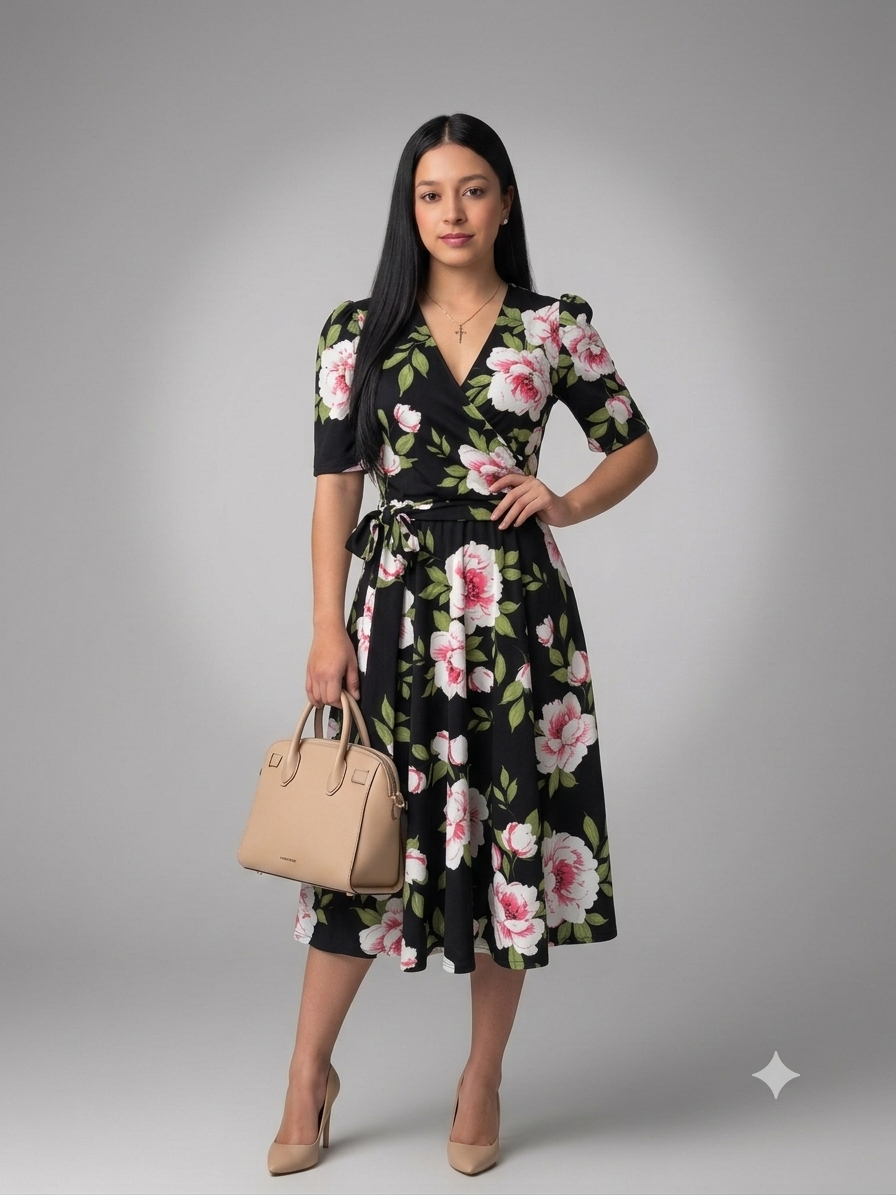 Vestido Look Floral🌸🌷