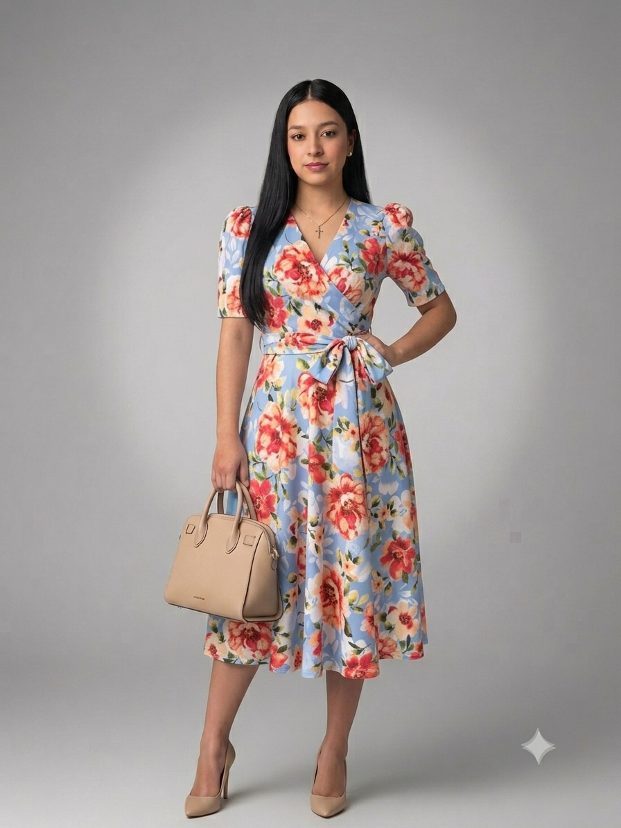 Vestido Look Floral🌸🌷