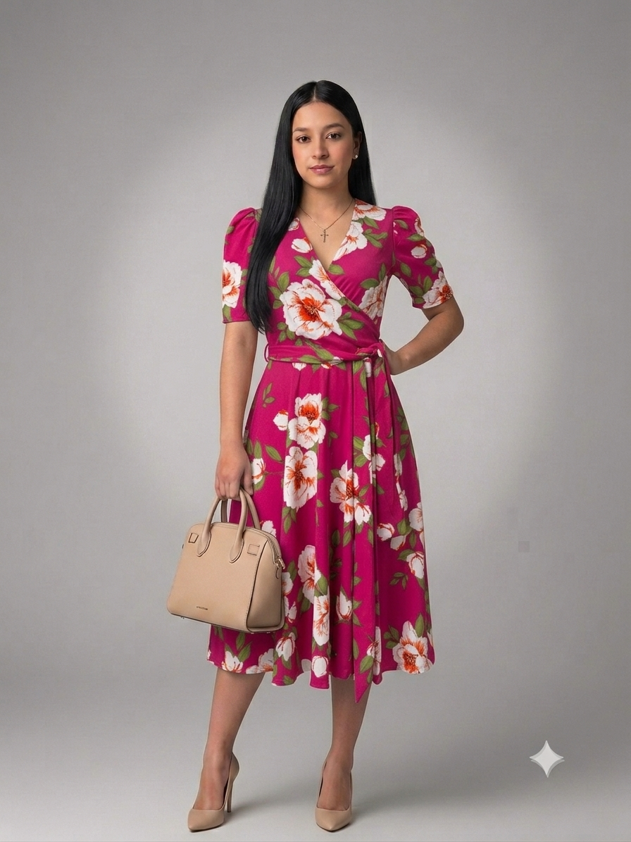 Vestido Look Floral🌸🌷